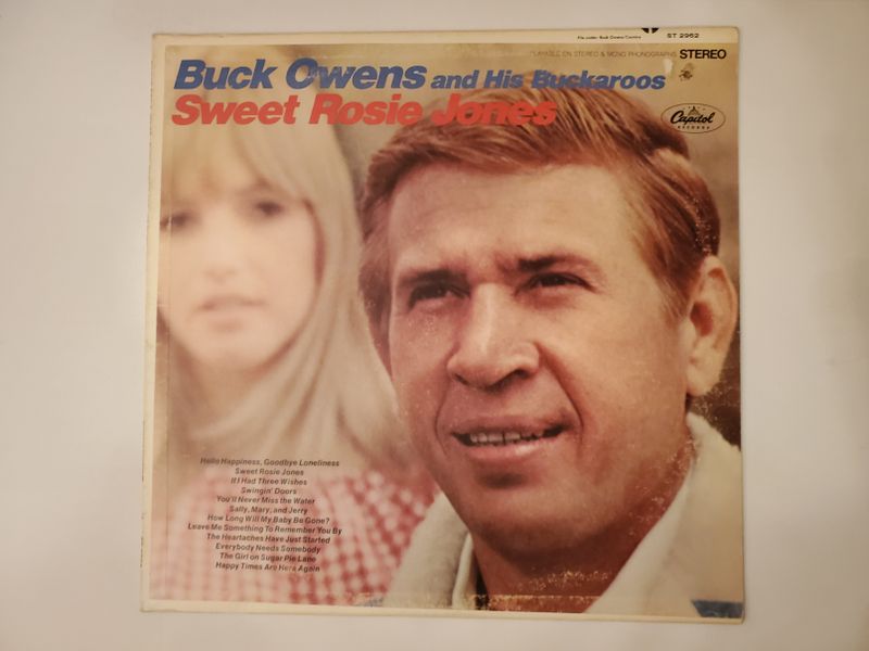 Buck Owens and His Buckaroos Sweet Rosie Jones vinyl record